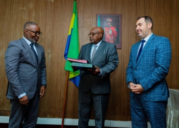 Gabon : Un protocole d’accord pour renforcer l’approvisionnement en électricité du Grand Libreville, photo Com Gouvernement.