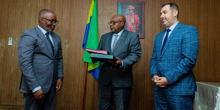 Gabon : Un protocole d’accord pour renforcer l’approvisionnement en électricité du Grand Libreville, photo Com Gouvernement.