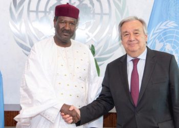 Abdou Abarry nouveau Représentant Spécial et chef du bureau Régional Des Nations Unies Pour l’Afrique Centrale (Unoca). © D.R.