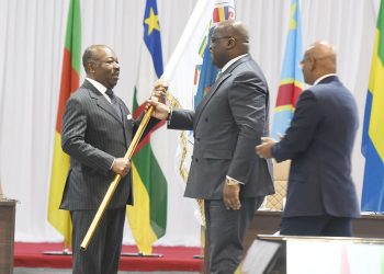 Présidence de la CEEAC | Félix Tshisekedi Tshilombo transmet le flambeau à Ali Bongo Ondimba. © DR.