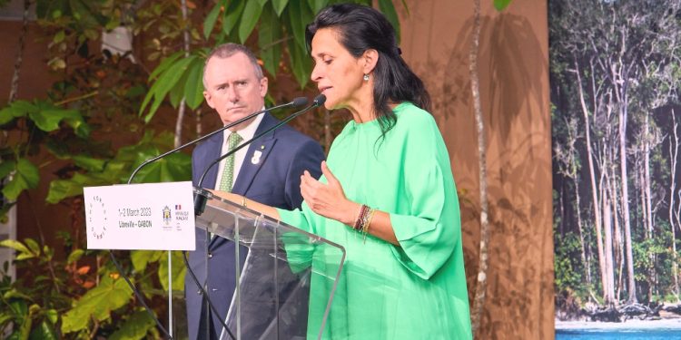 One Forest Summit : Lee White et Chrysoula Zacharopoulou lancent les travaux. © DR.