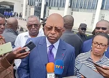 Présidentielle gabonaise 2023 |  Des candidats de l'opposition dénoncent la modification du code électoral. © DR.