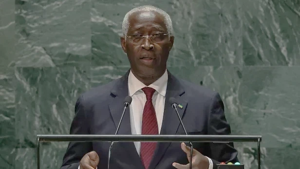 A la tribune de l’ONU, Raymond Ndong Sima annonce le calendrier pour des élections à partir de « la semaine prochaine » / Cr"dit Le Confidentiel.