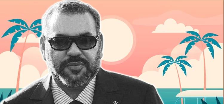 La fin du régime d’Ali Bongo marque-t-elle la fin des vacances royales de Mohammed VI au Gabon ? / Montage Le Confidentiel.