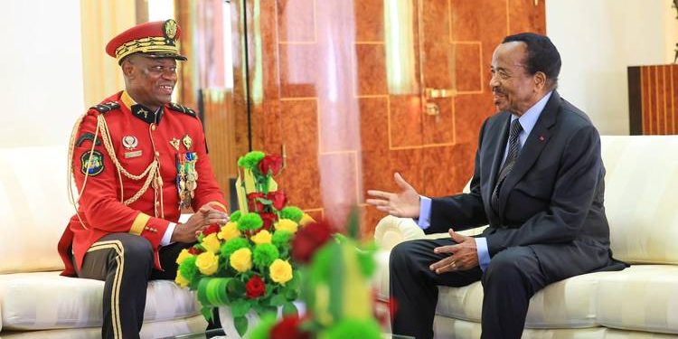 Gabon/Cameroun : Brice Clotaire Oligui Nguema chez le cacique Paul Biya / DR.