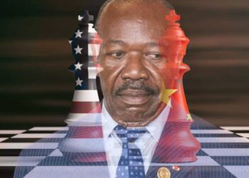 Le Bras de fer qui oppose les Etats-Unis à la Chine à l’origine de la fin du régime d’Ali Bongo Ondimba ? / Montage Le Confidentiel.