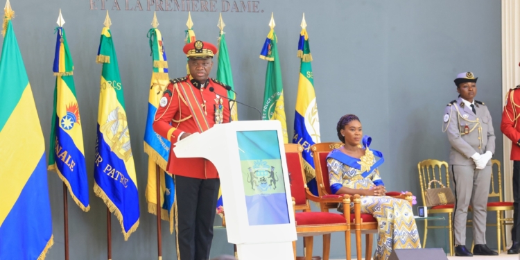 Gabon : Ballet des vœux de Nouvel An au Palais Rénovation, photo Com PR.