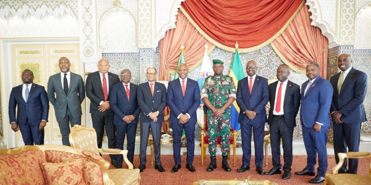 Tony Elumelu s'engage aux côtés du Gabon pour le développement des infrastructures et de la jeunesse entrepreneuriale, photo Com PR.