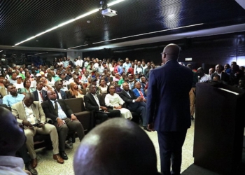 Candidat Bilie-By-Nze : un discours offensif contre la transition et un programme de rupture, photo DR.