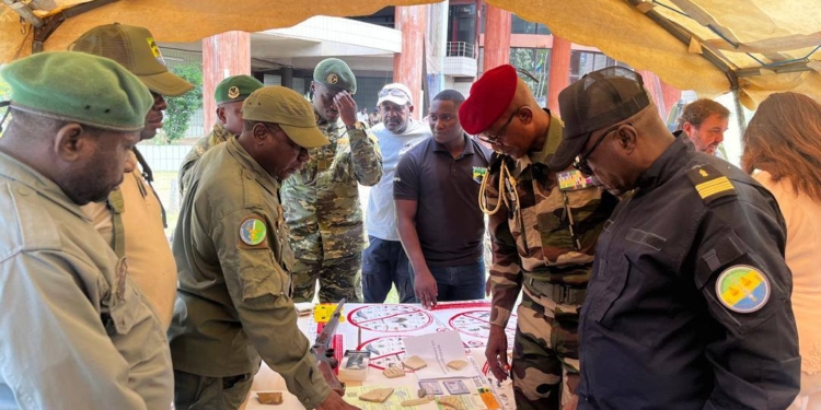 Le Général Maurice Ntossui Allogo lance les Brigades de Chasse et d’Atténuation du Conflit Homme-Faune, photo DR.