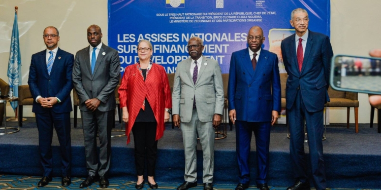 Mark Alexandre Ndoumba ouvre les Assises sur le Financement : un tournant décisif pour l'économie gabonaise, photo PNUD Gabon.