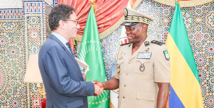 Rencontre entre le Président de la Transition et l'Ambassadeur de France : Élection présidentielle, coopération bilatérale et enjeux économiques au cœur des échanges, photo Com PR.