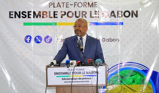 Alain-Claude Bilie-By-Nze entretient le suspense sur sa candidature présidentielle, Photo Gabonreview.