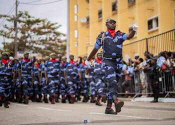 Défilé militaire suite à l'invstiture de Brice Oligui Nguema après le 4 septembre 2023 © DR