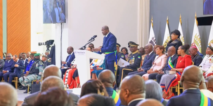 Transition au Gabon : Séraphin Moudounga plaide pour un rôle prolongé des militaires et appelle Oligui Nguema à candidater, photo Com PR.