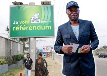 Le Général Oligui Nguema a-t-il voté ? Une communication en panne ou une fuite en avant ? Montage Le Confidentiel.