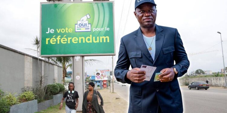 Le Général Oligui Nguema a-t-il voté ? Une communication en panne ou une fuite en avant ? Montage Le Confidentiel.