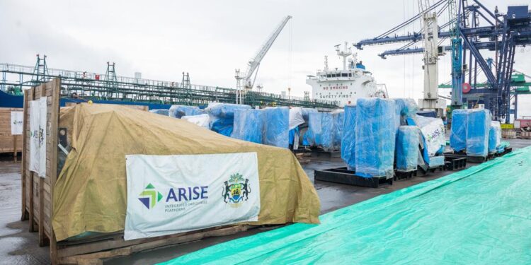 [Communiqué] Le groupe international Arise IIP offre huit générateurs supplémentaires d’une capacité de 2250 KVA pour améliorer l'approvisionnement énergétique dans l'arrière-pays