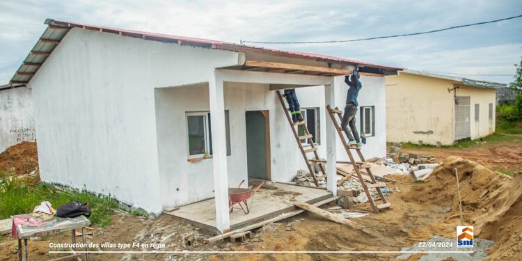 Logement au Gabon : la Société Nationale Immobilière se dote d'une régie de construction © SNI.