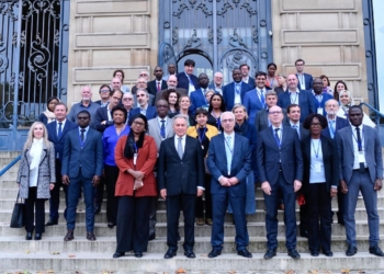 Hermann Kamonomono élu président du Réseau Habitat et Francophonie. Crédit photo la SNI.