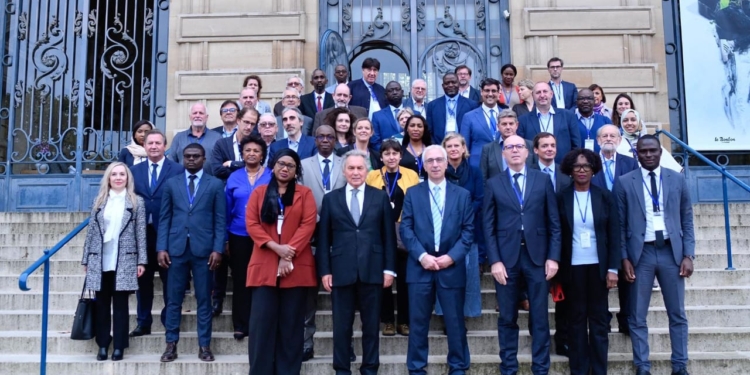 Hermann Kamonomono élu président du Réseau Habitat et Francophonie. Crédit photo la SNI.