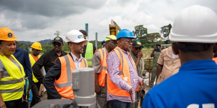 Centrale de Mayumba et ligne Lebamba-Dibwangui : Des projets énergétiques en bonne voie Le Confidentiel, photo GPC