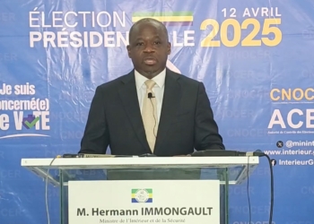 Le ministre Hermann Immongault dévoile la liste des membres de l'Autorité de Contrôle des Élections, photo Info41