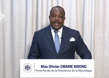 Démission d’Oligui Nguema de l'armée : le porte-parole de la présidence, Max Olivier Obame, dément, photo capture d'écran.