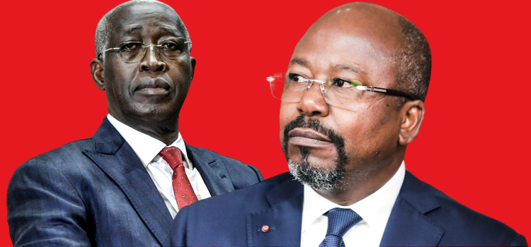 Référendum du 16 novembre : Bilie-By Nzé répond à « l'esquive » du Premier ministre de Transition, Raymond Ndong Sima. Montage Le Confidentiel.