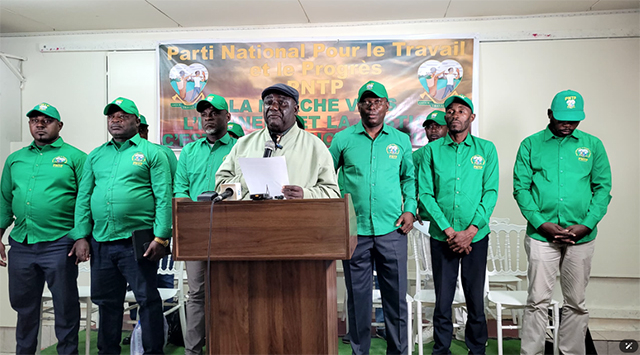 Gabon : Jean Rémy Yama fonde le Parti national pour le travail et le progrès , photo DR.