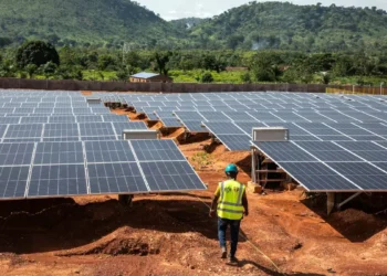 centrale solaire Gabon, image d'illustration, DR.