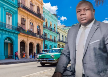 Gabon : Faustin Yves N’Guiend-Mickolo nommé ambassadeur en République de Cuba, montage Me Confidentiel.