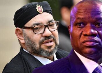 Brice Clotaire Oligui Nguema en « repos » à Rabat boudé par Mohammed VI ? © montage Le Confidentiel.